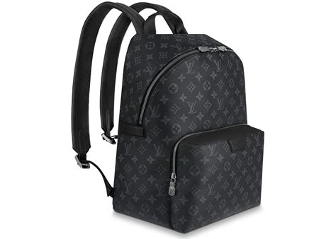 black Louis Vuitton bookbag